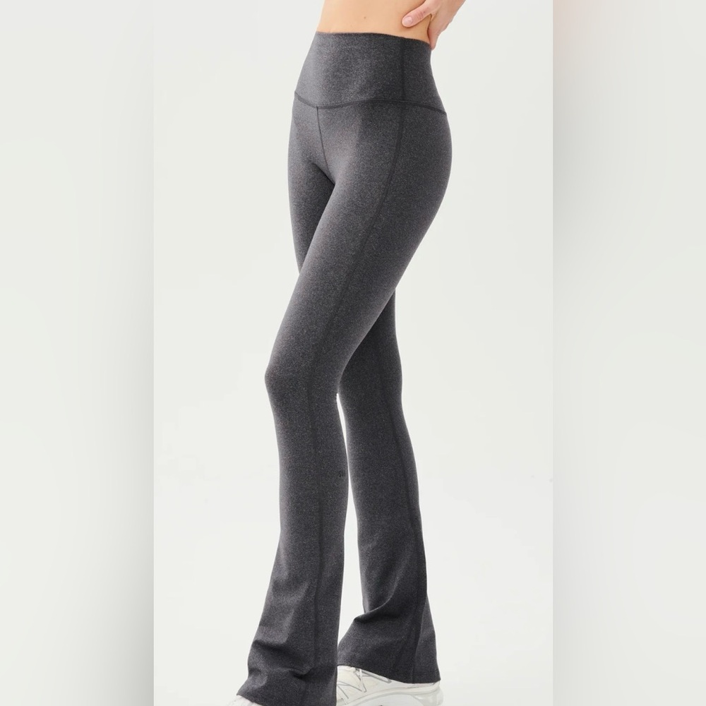 Splits59 Raquel Flared Legging Charcoal Grey